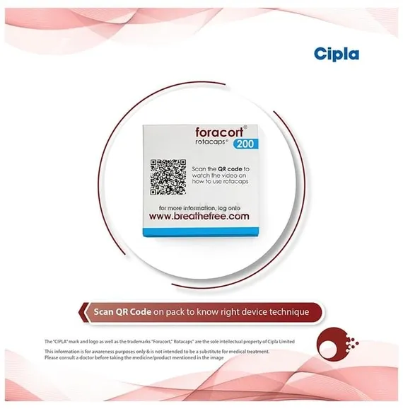 foracort 200mcg rotacap 30's